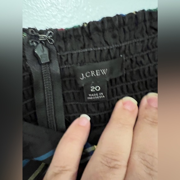 Jcrew Puff-sleeve mini dress in Stewart tartan - Picture 4 of 4